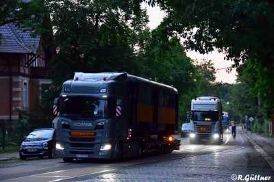 23.05.2024: Verladung und Abtransport von 10 Tatras für Dnipro 23.05.2024: Verladung und Abtransport von 10 Tatras für Dnipro